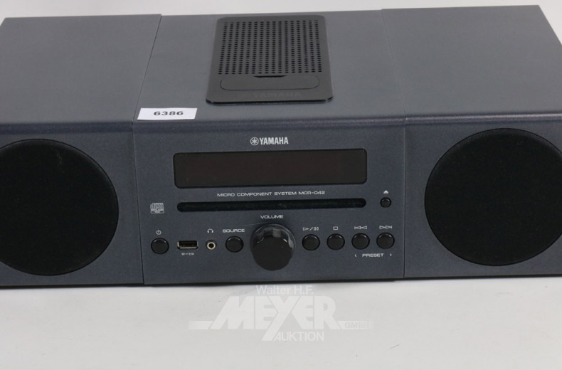 Micro Kompakt HiFi-Anlage YAMAHA,