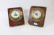 maritime Uhr, Glas lose und 1 Barometer,
