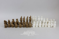 Satz Schachfiguren, asiatisch
