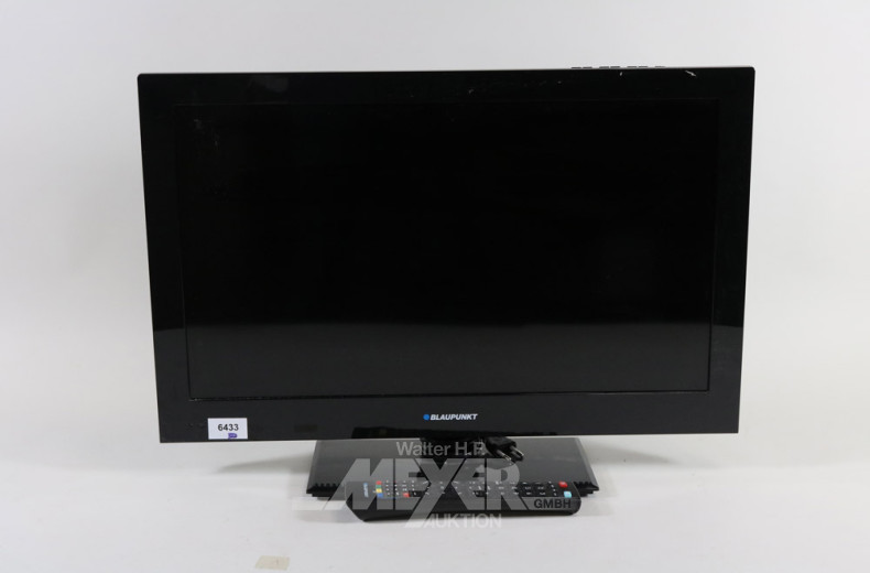 kl. TV-Gerät BLAUPUNKT, schwarz, mit FB,