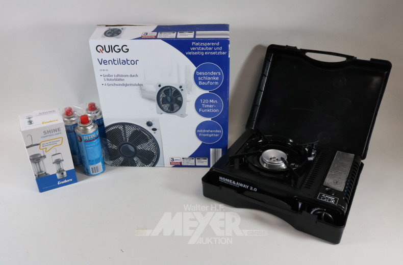 Posten Campingausstattung: