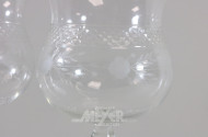 Paar Vasen, Weinglasform, H.: 36 cm