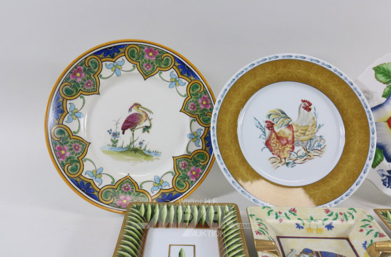Posten versch. Porzellan: Teller,