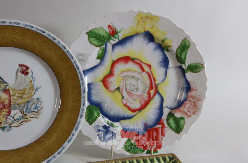 Posten versch. Porzellan: Teller,