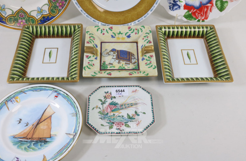 Posten versch. Porzellan: Teller,