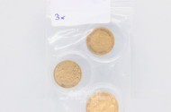 3 Goldmünzen, Deutsches Reich,