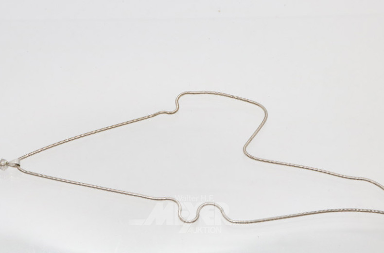 Kette, 585er WG, ca. 6g.,