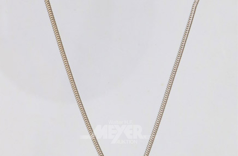 Kette, 585er WG, ca. 6g.,