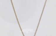 Kette, 585er WG, ca. 6g.,