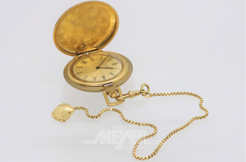 Taschenuhr mit Kette