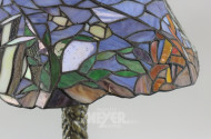 Tischlampe im Tiffanystil, 2-flammig