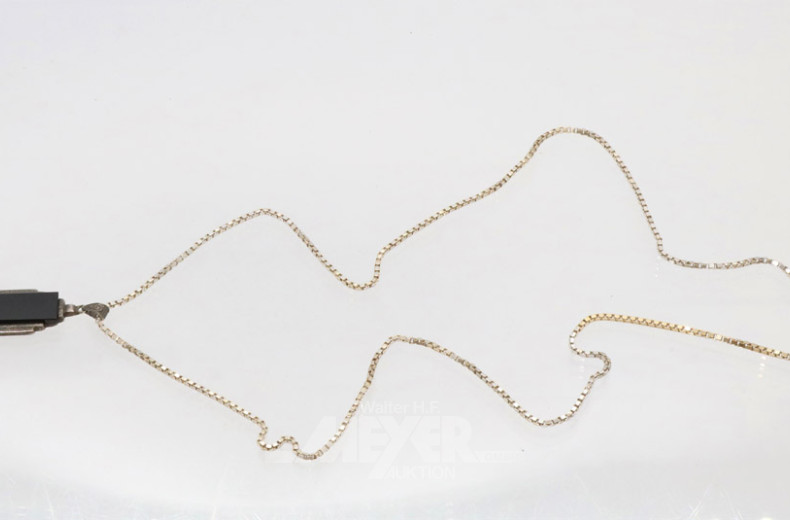 Kettchen, 750er WG, ca. 3g.,