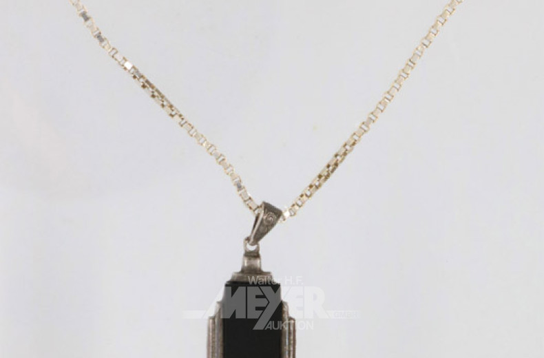 Kettchen, 750er WG, ca. 3g.,