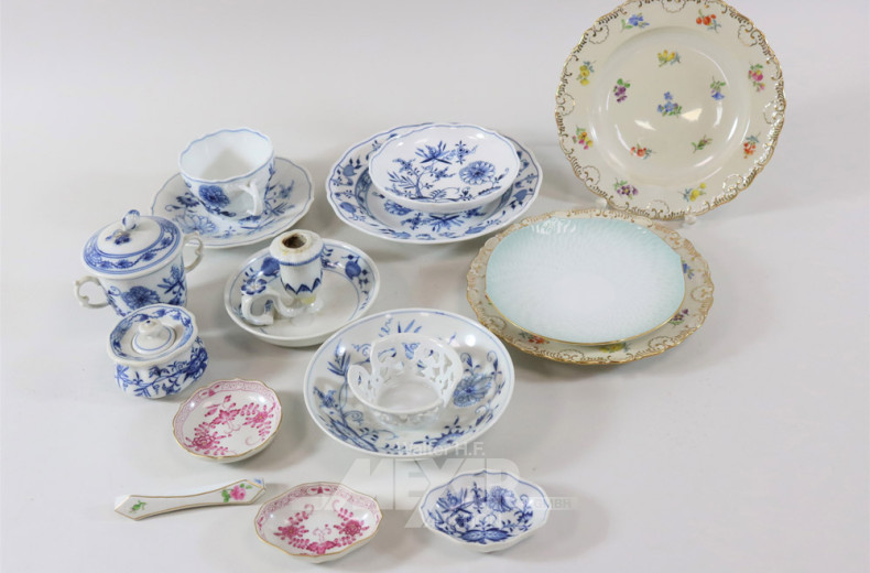 Porz.-Konvolut MEISSEN,