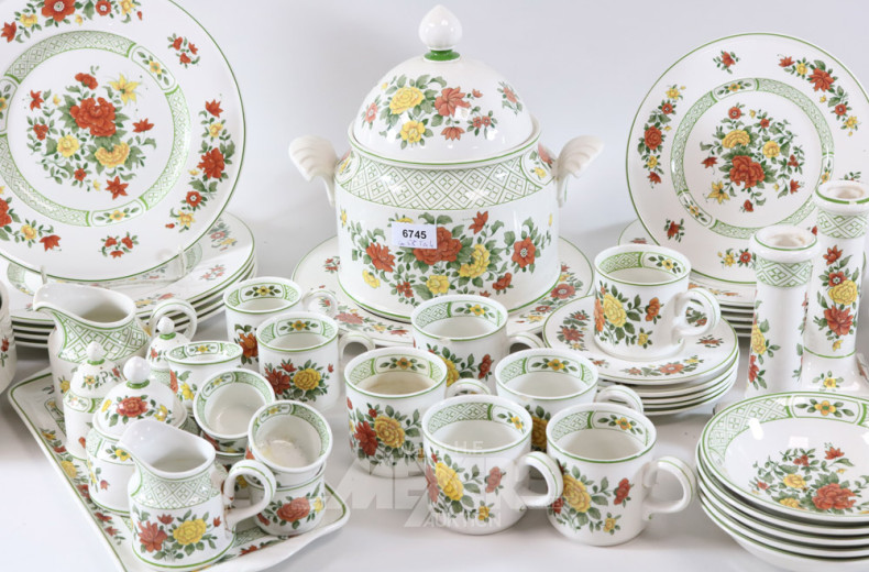 Posten Porz.- Geschirrteile,