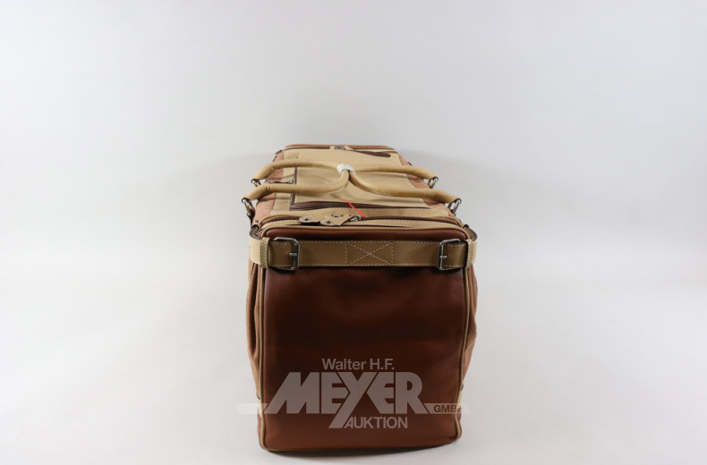 gr. Reisetasche, hellbraun, neuwertig,
