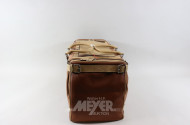 gr. Reisetasche, hellbraun, neuwertig,