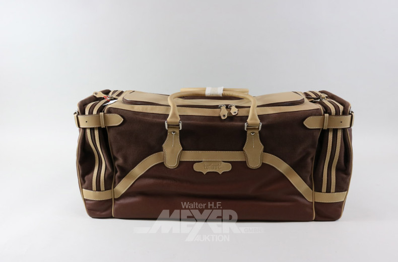gr. Reisetasche, dunkelbraun, neuwertig,