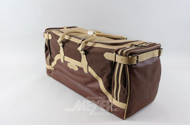 gr. Reisetasche, dunkelbraun, neuwertig,