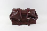 gr. Damenhandtasche, bordeaux,