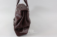 gr. Damenhandtasche, bordeaux,