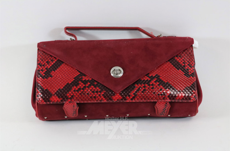 Damenhandtasche, rot, neuwertig,