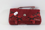 Damenhandtasche, rot, neuwertig,