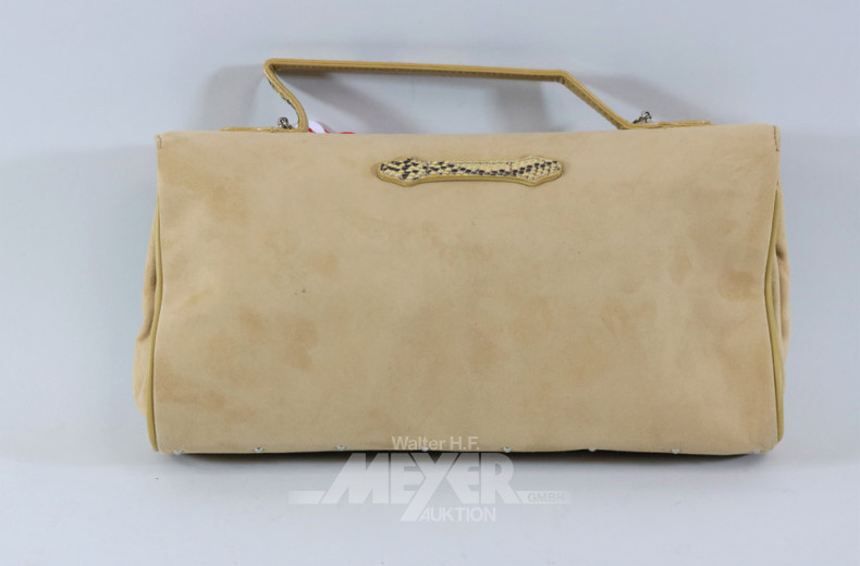 Damenhandtasche, beige, neuwertig,