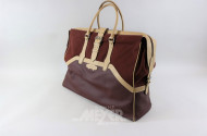 gr. Reisetasche, rotbraun, neuwertig,