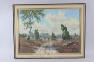 2 Gemälde ''Bachlauf im Wald'' und