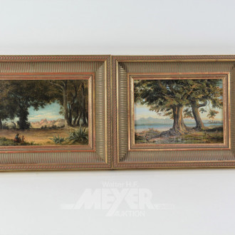 2 Gemälde ''Landschaften''