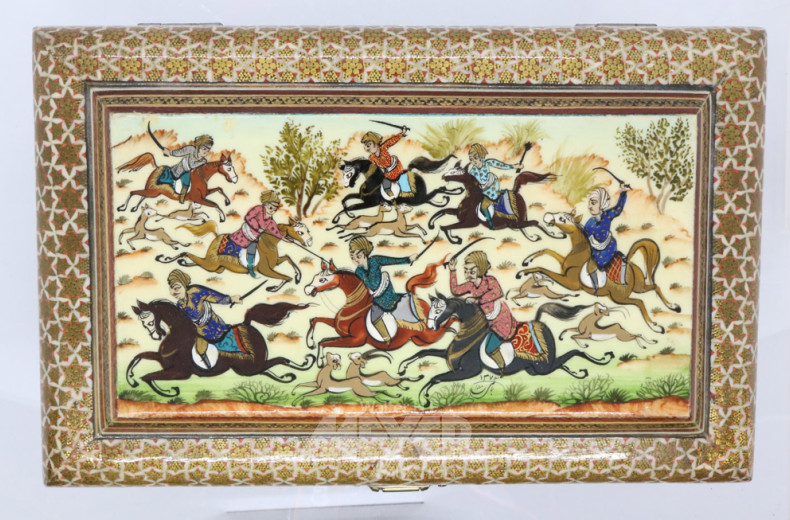 2 Orientalische Schmuck-Schatullen