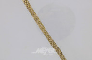 Armband, 585 GG, ca. 4 g.