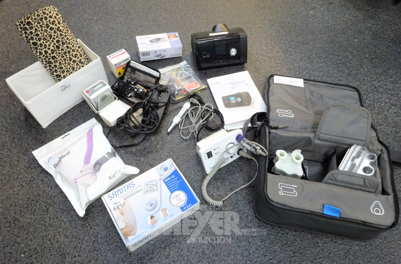 Maniküre-Set, ResMed Therapiegerät,