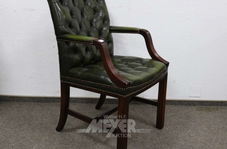 Armlehnenstuhl ''Chesterfield''-Style,
