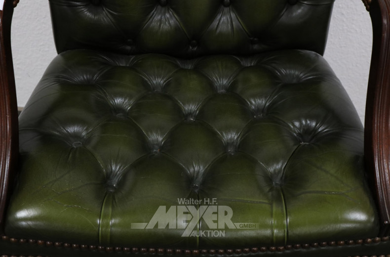 Armlehnenstuhl ''Chesterfield''-Style,