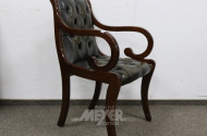 Armlehnenstuhl ''Chesterfield''-Style,
