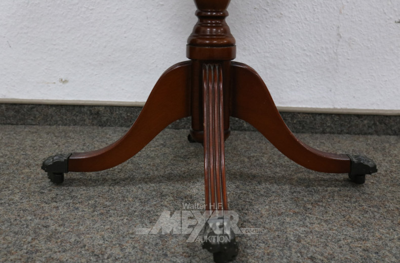 kl. Trommeltisch, Mahagoni,