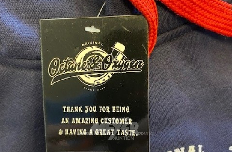 Partie von 33 Kartons mit 892 Hoodies,