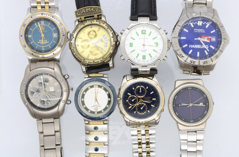 25 Armband,- Taschen,- und Anhängeruhren