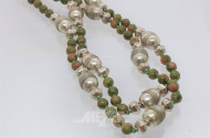 Malachit-Perlenketten mit