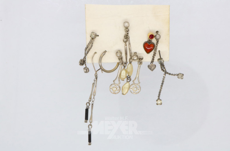 3 Schreibgeräte, 2 Armbanduhren, u.a.