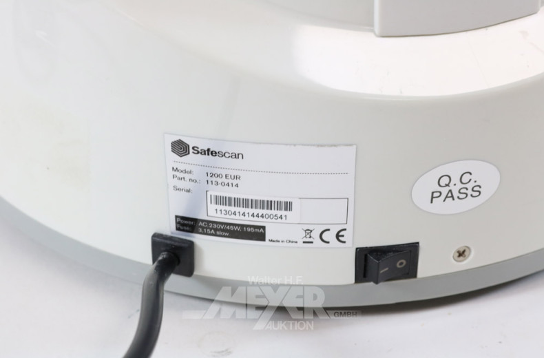 Münz-Zählgerät SAFESCAN 1200,