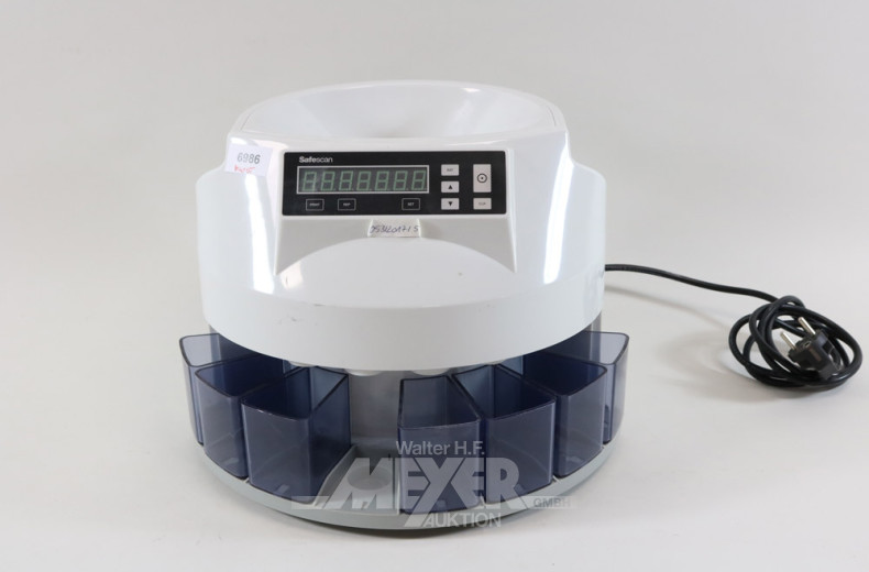 Münzen-Zählgerät SAFESCAN 1250,