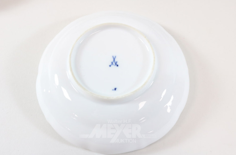 Posten versch. Porzellanteile, MEISSEN