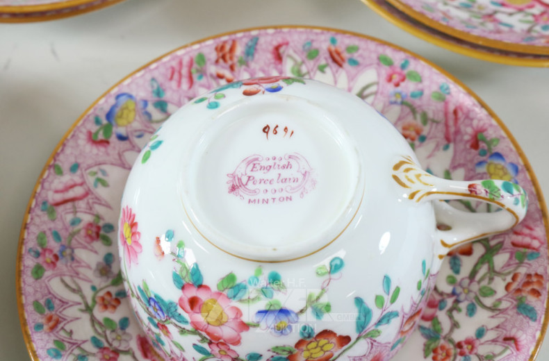 Posten Teeserviceteile, MINTON