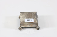kl. Deckeldose, 925er Silber