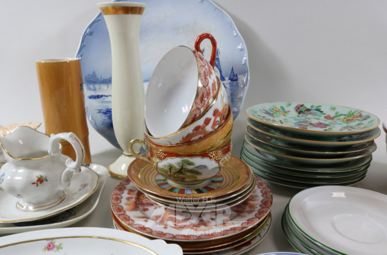 Posten versch. Porzellan: