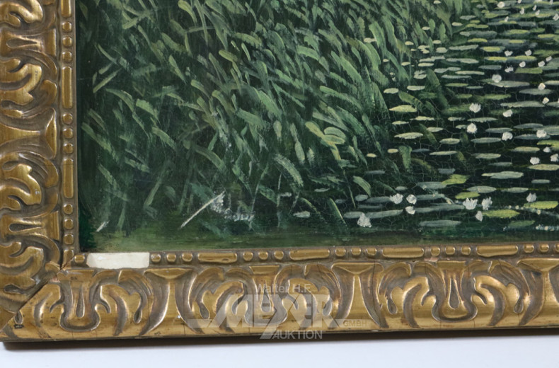 Gemälde, ''Waldsee'',