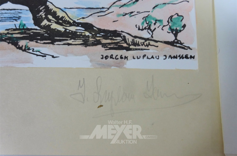 Posten versch. kl. Bilder und Gemälde